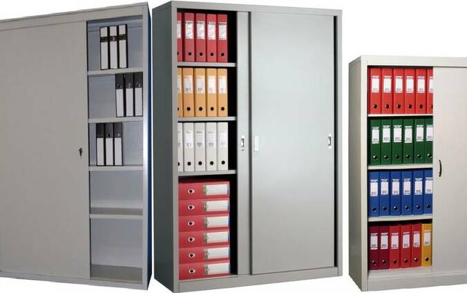 Металлические шкафы для документов архивные