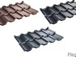 Модульная Металлочерепица Venecja Швеция - 50 лет гарантии