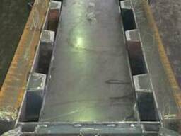 Металлоформа лотка арычного Б3 двухместная