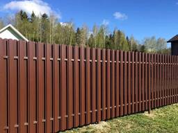 Металлоштакетник евротрапеция евроштакетник металический штакетник в Наличии Астана