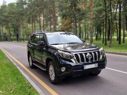 Аренда Toyota Land Cruiser Prado 150 LUX 2017 с водителем | Алматы
