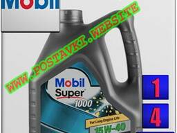 Минеральное моторное масло mobil super 1000 x1 15w40 арт. :