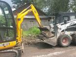 Мини экскаватор услуги, аренда - фото 1