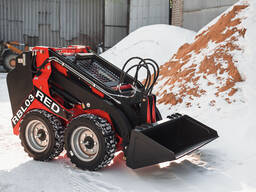 Мини погрузчики с разным навесным оборудованием