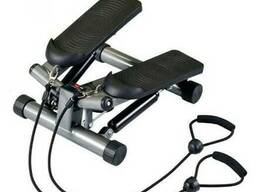 Мини-степпер HomeSport (поворотный, с эспандерами)