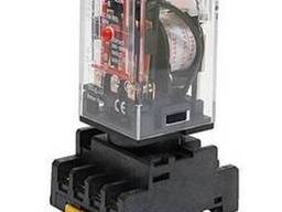 Mk3P-I-Ns 220V Ac Реле Промежуточное Катушка ~220Vac 3 Переключающих Контакта