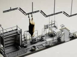 Мобильная модульная бойня КРС