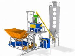 Мобильный бетонный завод на 30 м3/час