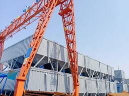 Мобильный силос для цемента , строительных смесей и др. сыпучих материалов