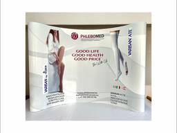 Мобильные стенды (Pop Up, Roll Up, reception table и др. )