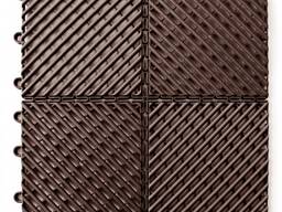 Модульное покрытие для улиц и детских площадок 330 х 330 х 12 мм.