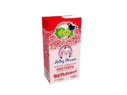 Молочно-клубничный коктейль