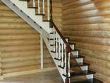 Монтаж деревянных лестниц в домах - фото 1