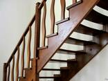 Монтаж деревянных лестниц в домах - фото 3