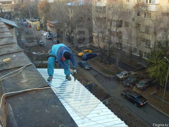 Монтаж козырька в алматы