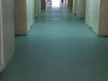 Монтаж укладка полимерных полов, декоративные, промышленные - фото 1