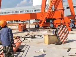 Мостовой кран,50 тонн, пролёт 32 метра, высота 12,5м.2-х балочный