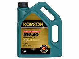 Моторное масло синт. Korson 5W-40 FULL Synthetic A3/B4 4л KS00012