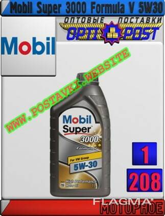 Моторное синтетическое масло mobil super 3000 formula v 5