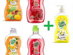 Mr. Green моющее средство для посуды 500 мл 4 шт + 1 шт в подарок