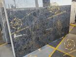 Мрамор Abstract Golden Black, Black and Gold, Marquina Gold, Golden Black - фото 2