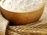 Мука пшеничная 1 сорт, высший сорт, отруби гранулированные, ячмень и лен в мешках. - фото 1