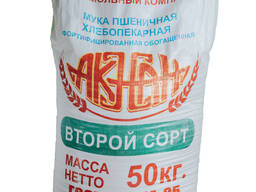 Мука пшеничная, Второй сорт 50 кг