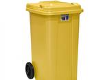 Мусорный бак 120л на колесах - фото 2