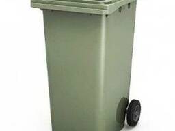 Мусорный контейнер 240 л с крышкой (721х582х1069)