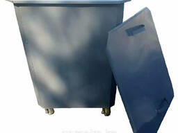 Мусорные контейнеры 0,75 куб с крышкой с колесами (НДС 12% в т. ч. )