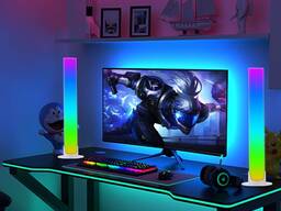 Музыкальный атмосферный RGB Bluetooth светильник с аккумулятором