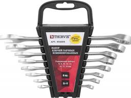 Набор ключей гаечных комбинированных Thorvik W3S8PR