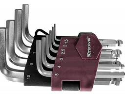 Набор ключей торцевых шестигранных коротких Thorvik HKSB10S