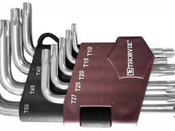 Набор ключей торцевых TORX® коротких Thorvik TKS9S