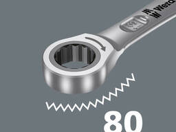 Набор комбинированных гаечных ключей с трещоткой Joker Wera 05020014001