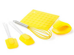 Набор кухонных аксессуаров из силикона «Солнышко и облочко» [7 предметов]