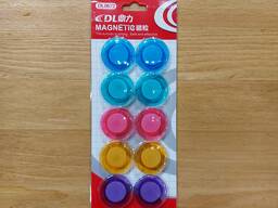 Набор магнитов для маркерной доски 30мм, 10шт. Магниты на холодильник.