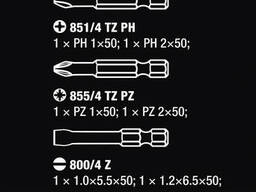 Набор насадок Wera, Bit-Check 6 Universal 1 05056474001