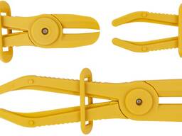 Набор пластиковых зажимов для резиновых шлангов и патрубков, 3-57 мм, 3 предмета Thorvik