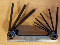 Набор шестигранников 9S-1742 дюймовые