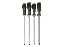Набор усиленных отвёрток PH, SL; 4шт.