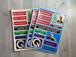 Набор виниловых стикеров - Стикерпаки на заказ