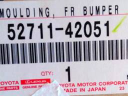 Накладка переднего бампера Toyota RAV 4 52711-42051