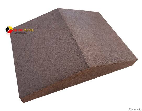 Накрывочный элемент "Шляпа" 195х270 коричневый