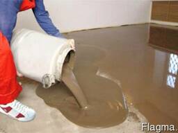 Наливной пол, стяжка, укладка ламинита, паркета