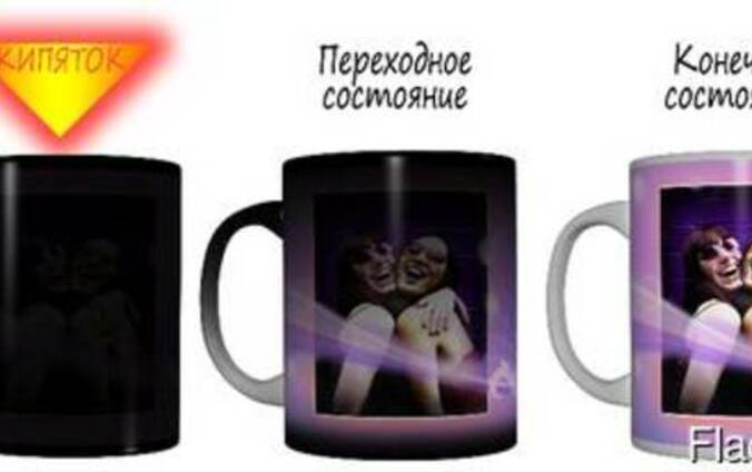 Нанесение на кружках