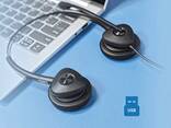 Наушники USB гарнитура с шумоподавлением для Call Центров - фото 2
