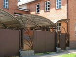 Навесы из качественного Израильского поликарбоната (полигаль) - фото 3