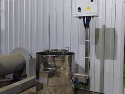 Ёмкость для нагревания или плавления продукта.