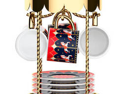 NMAGIC003 Bialetti Magico Ricordo Лимитированный набор кофейных пар на подставке